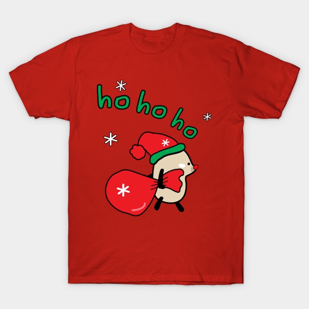 Mochie ho ho ho T-Shirt by CindyS